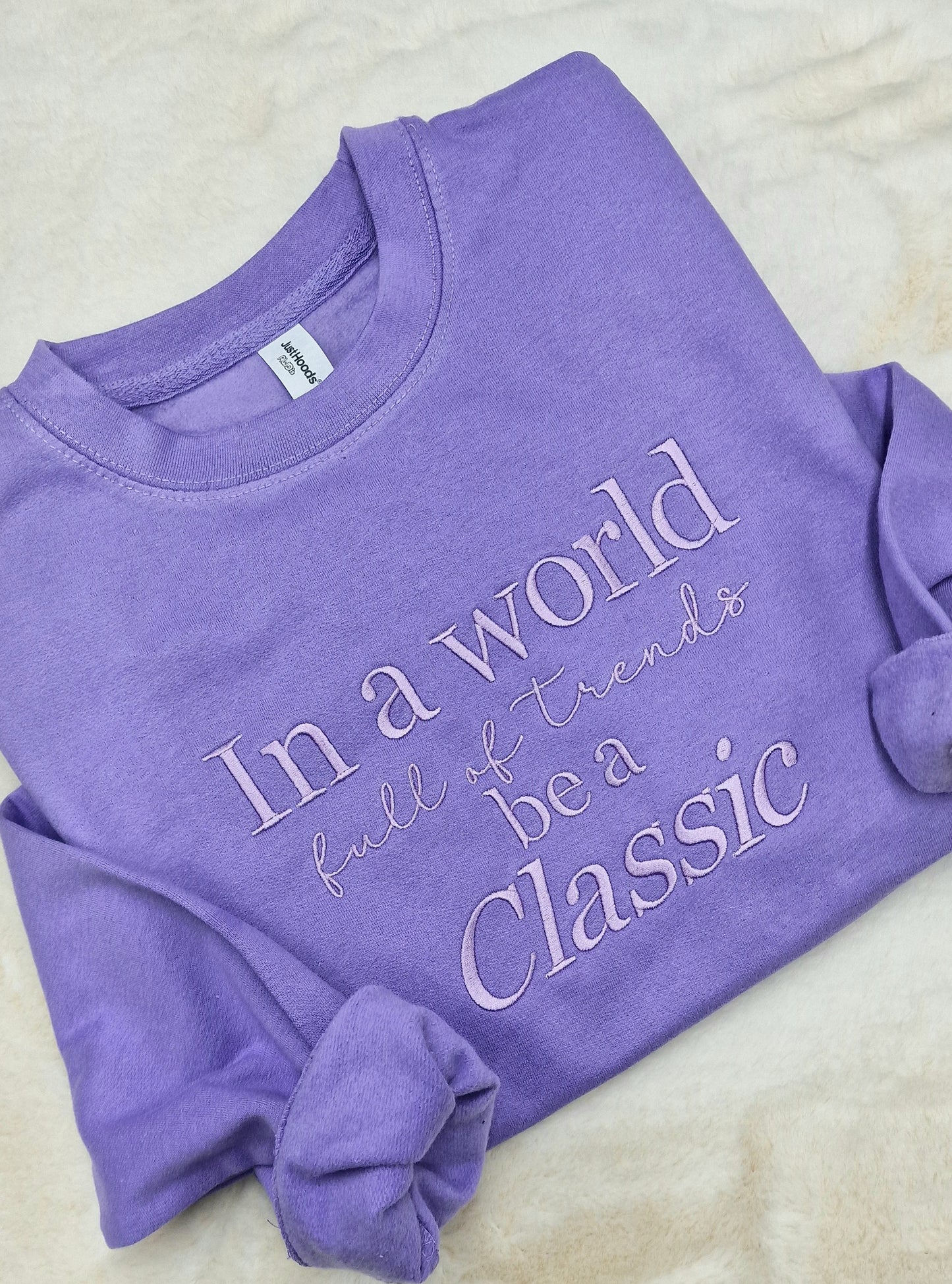 In a world full of trends be a classic sweater
