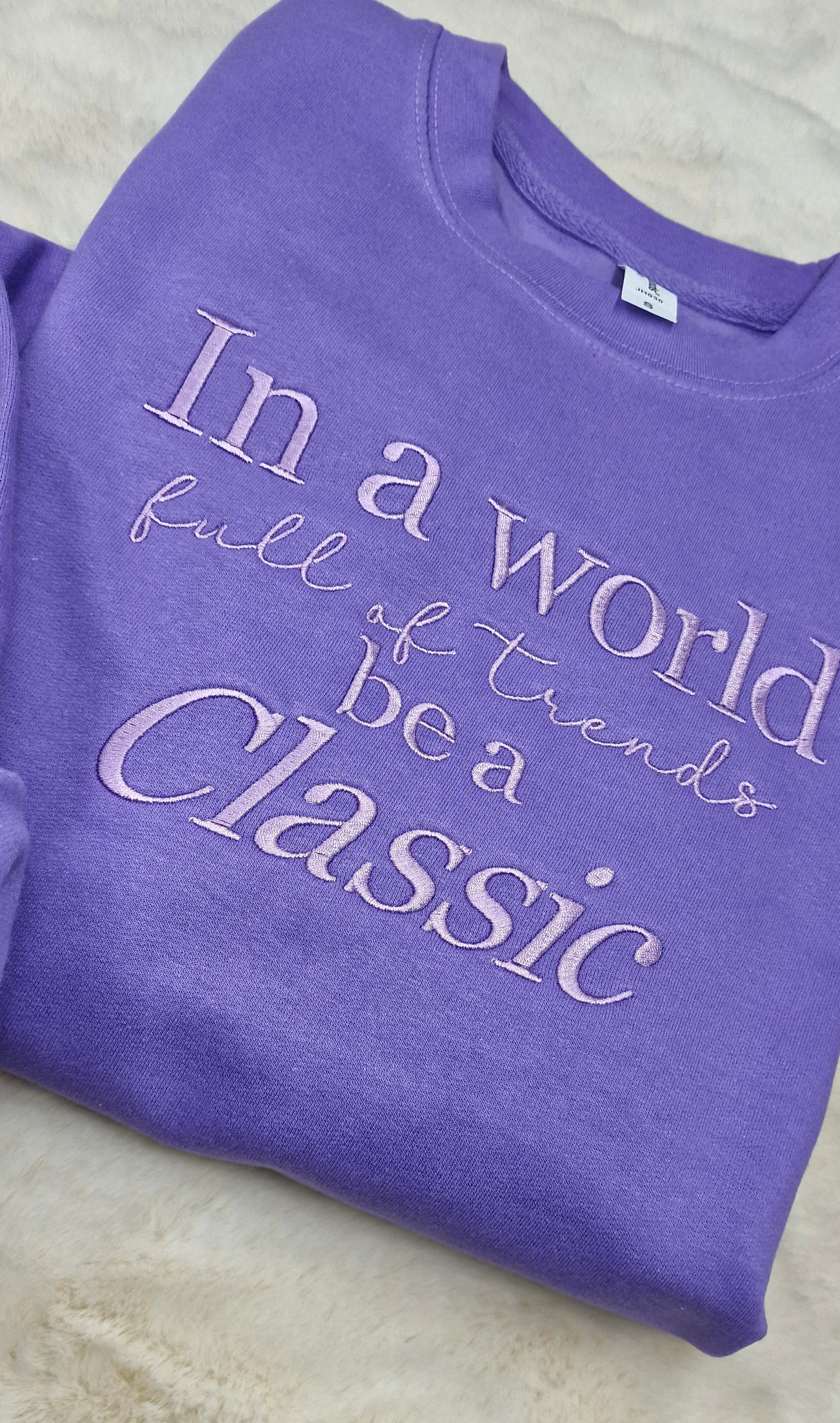In a world full of trends be a classic sweater