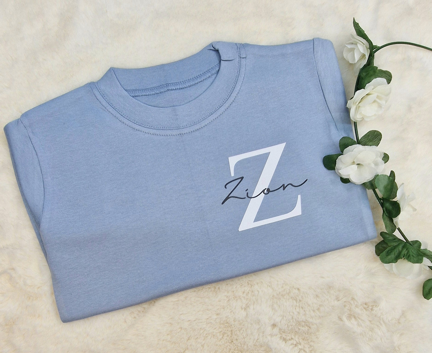 Children's Personalised Initial T-shirt