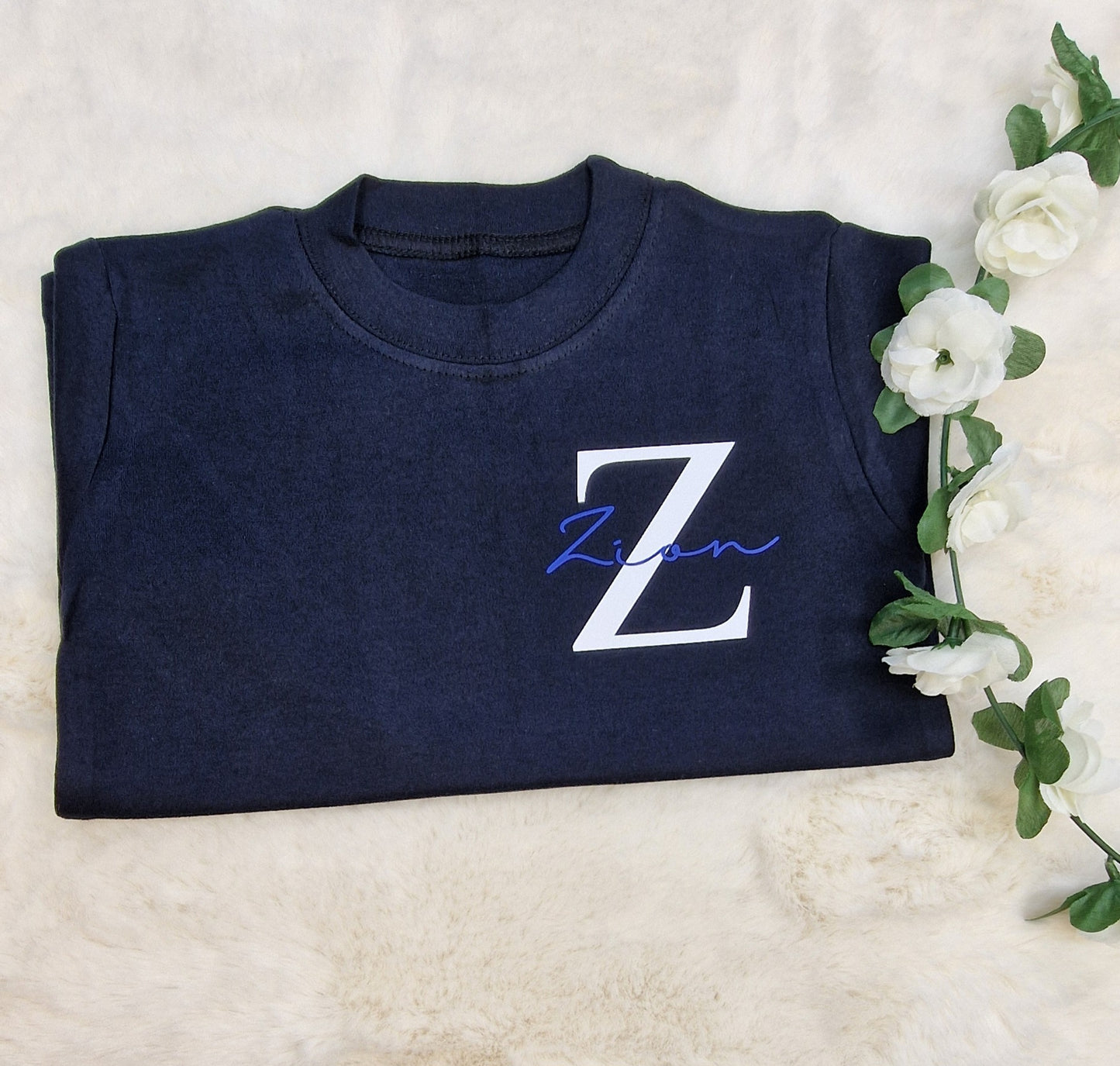 Children's Personalised Initial T-shirt