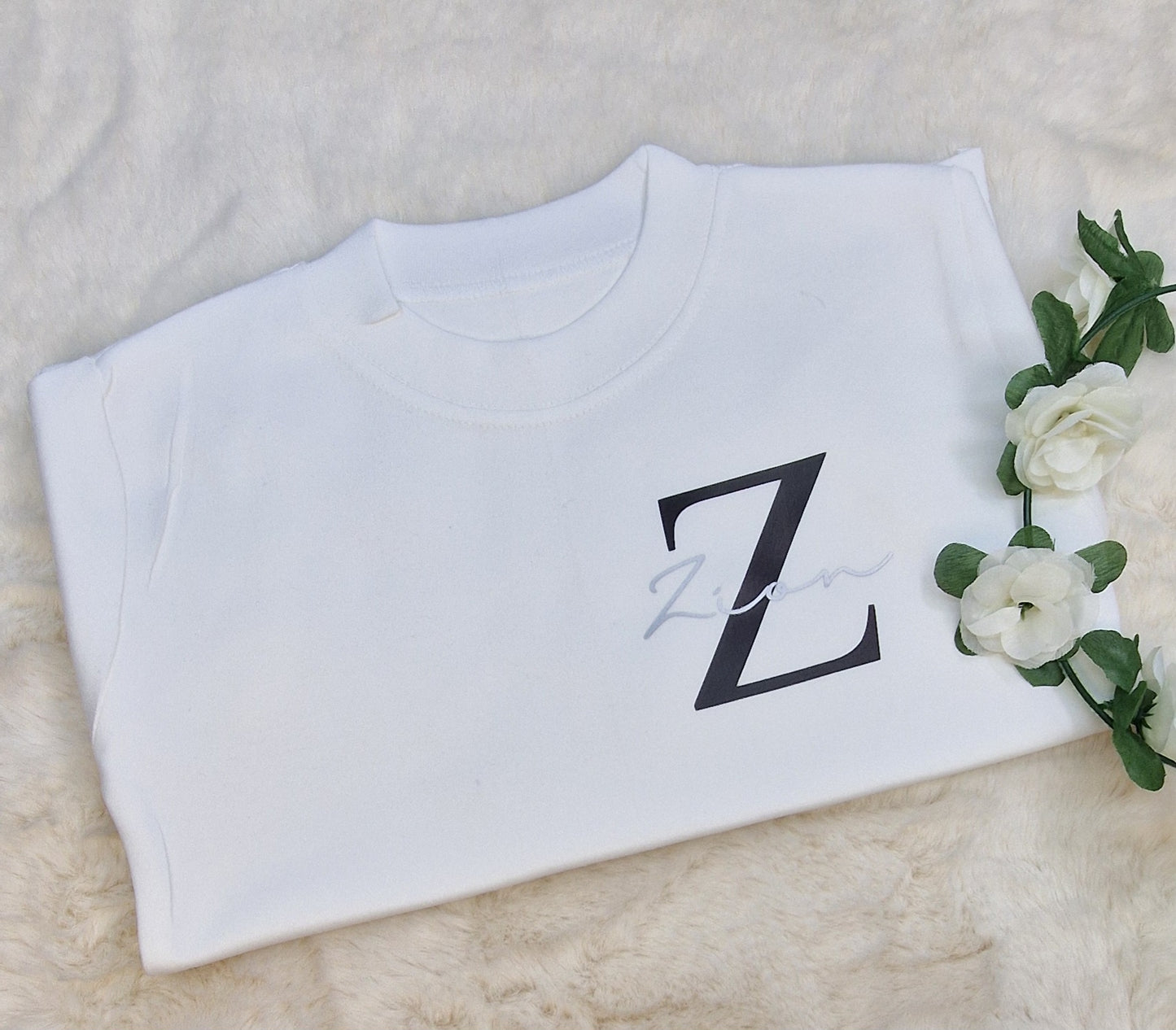Children's Personalised Initial T-shirt