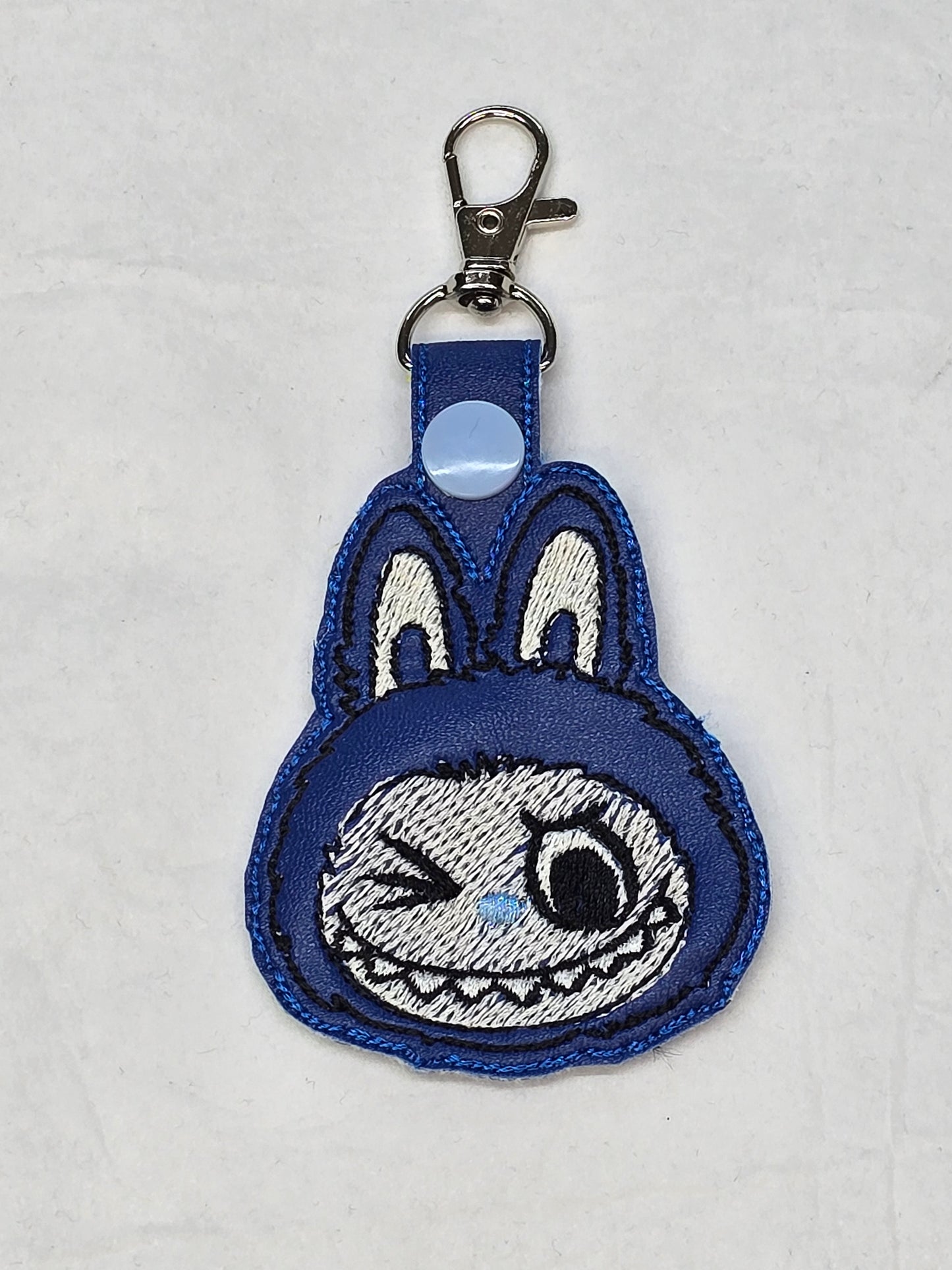 Labubu face keyrings