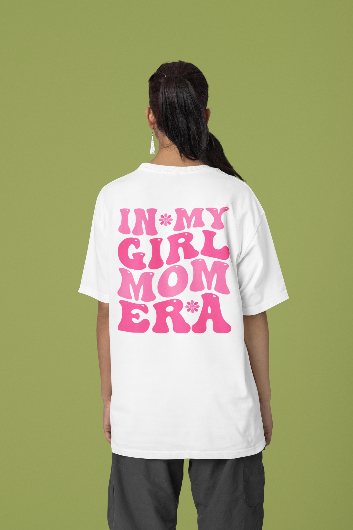 In my Girl mom era Oversized T-shirt