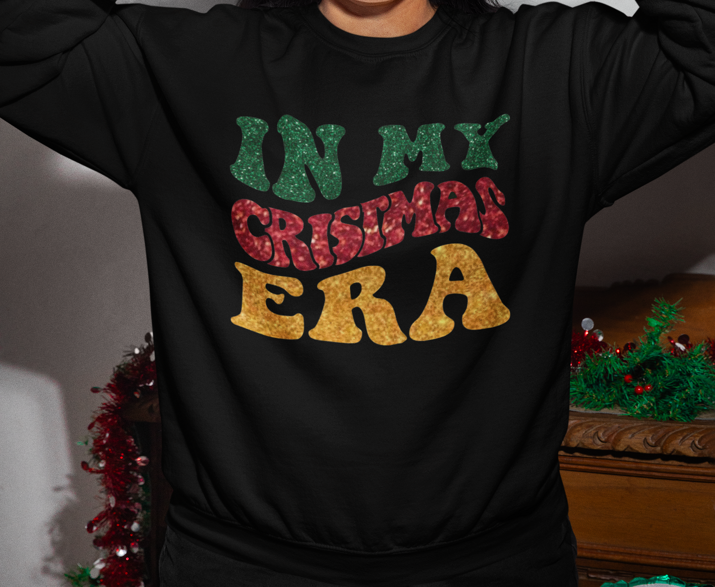 In my Christmas Era sweater