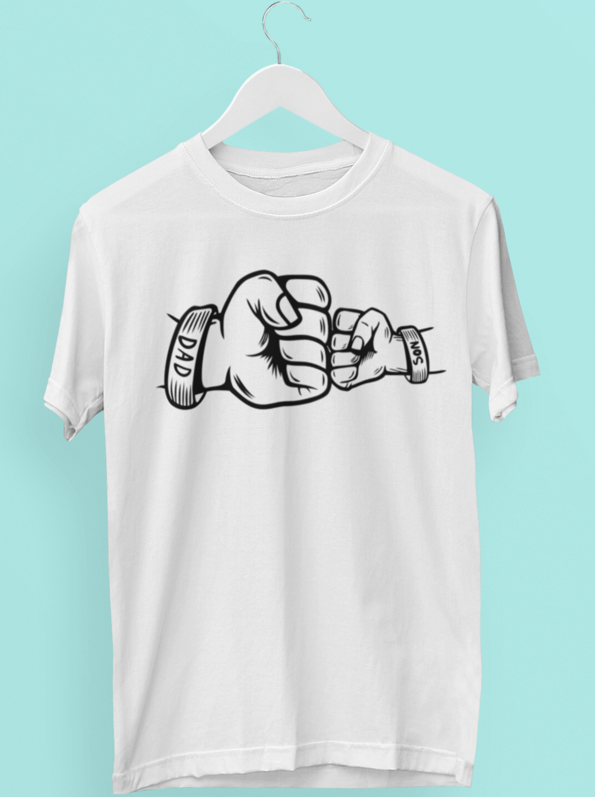 Fist Pump Father and kid T-shirt