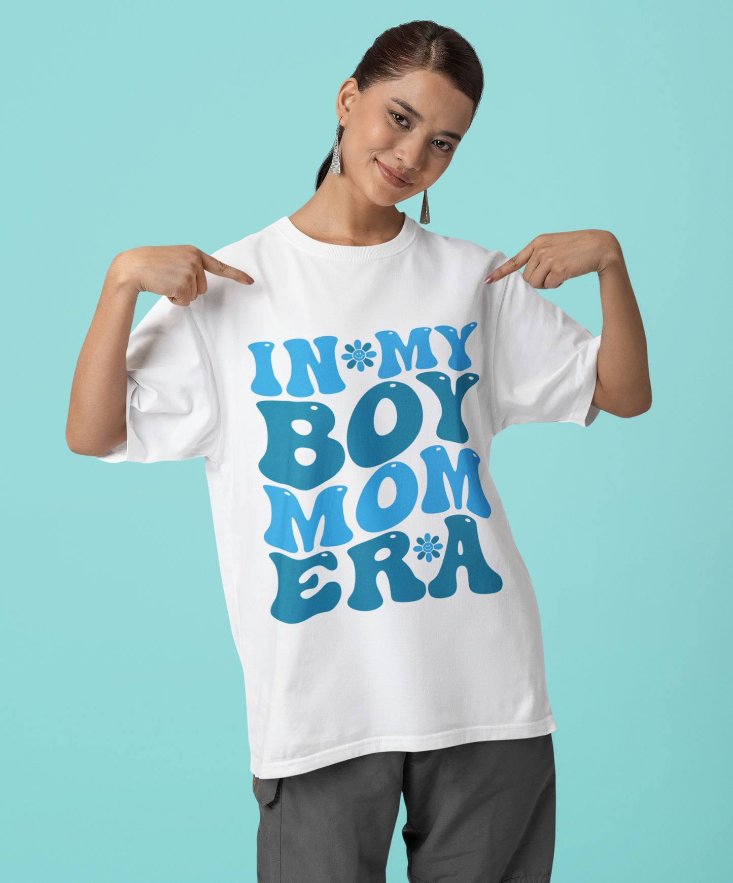 In my Boy Mom Era Oversized T-shirt