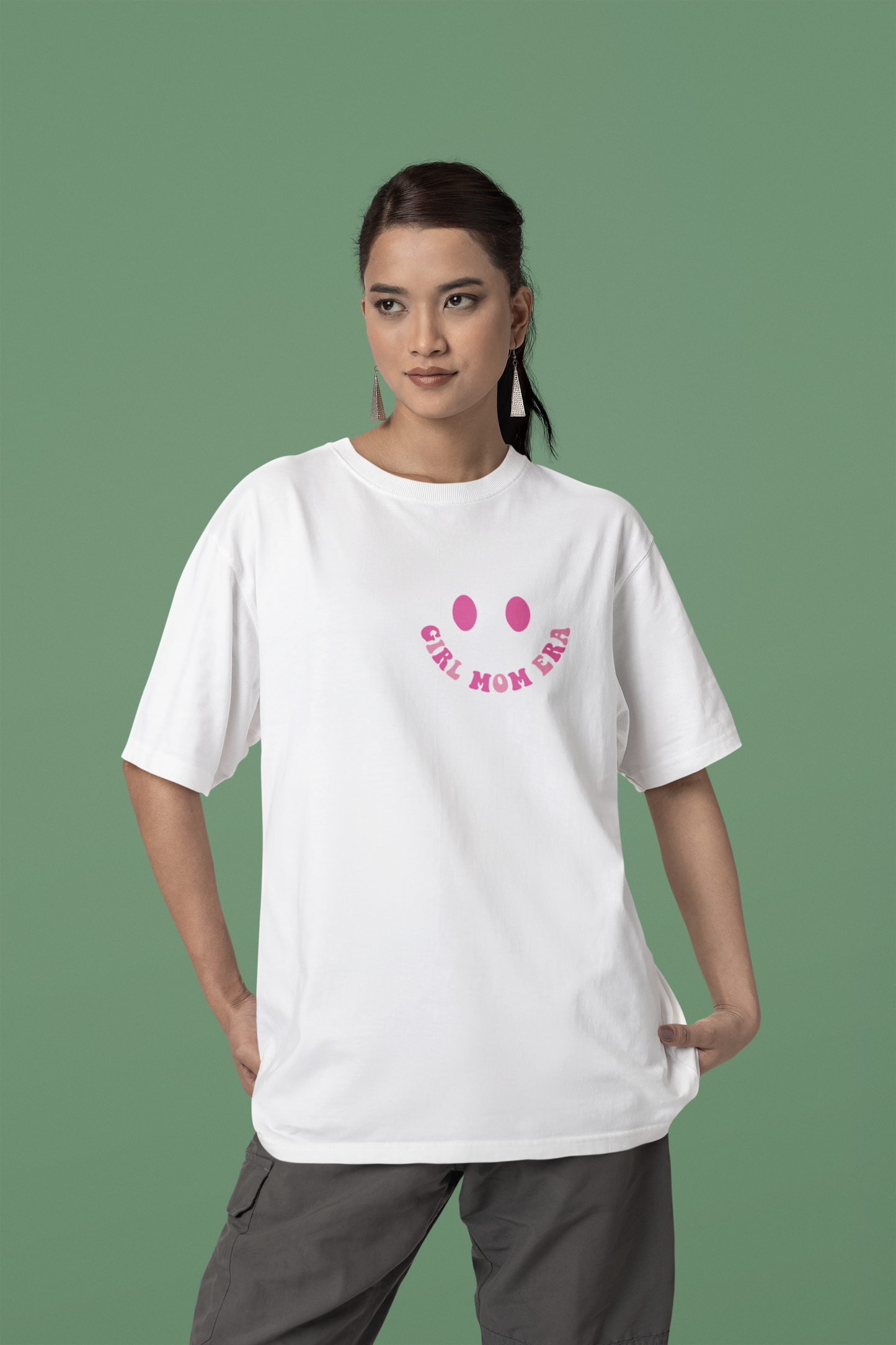 In my Girl mom era Oversized T-shirt
