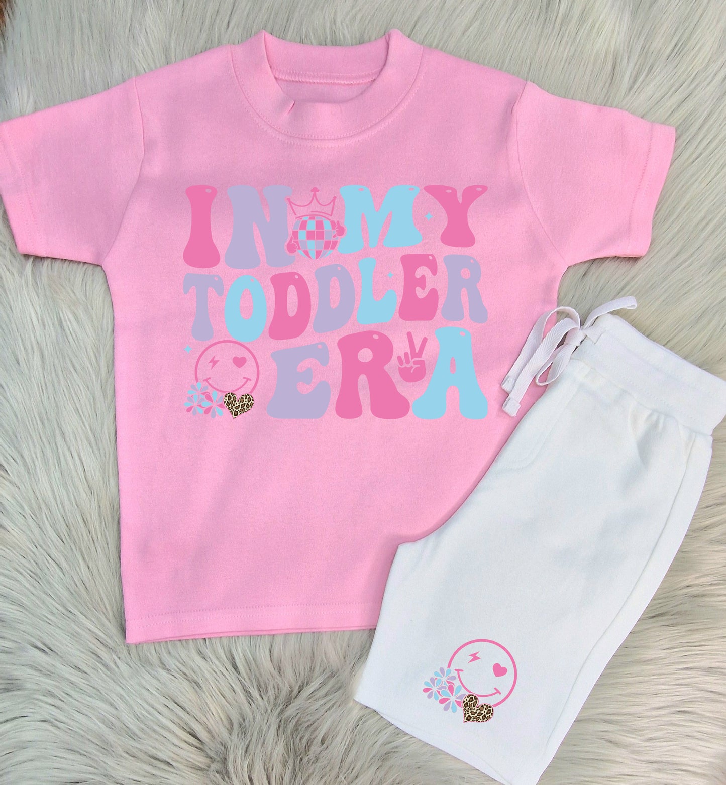 In my toddler era girls shorts set