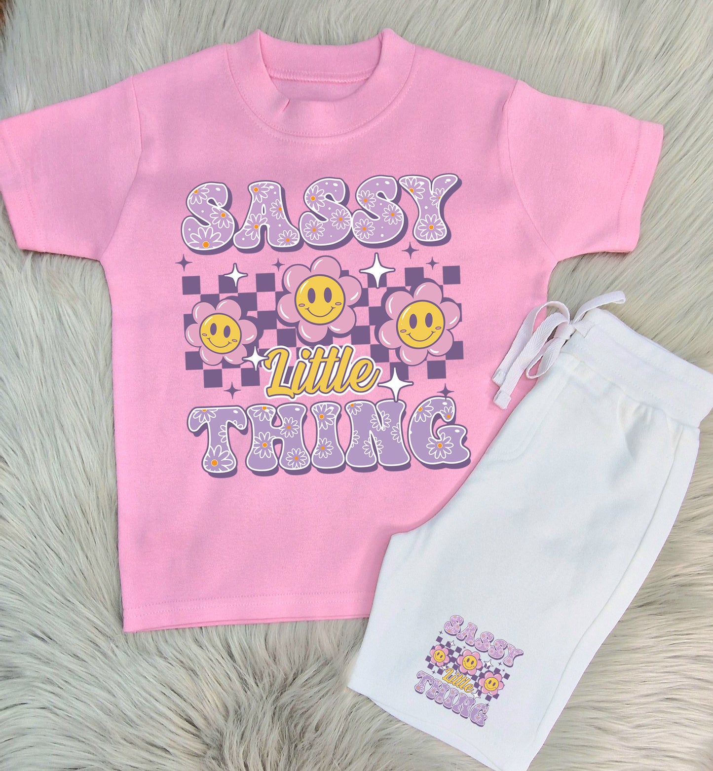 Sassy Little Thing girls shorts set