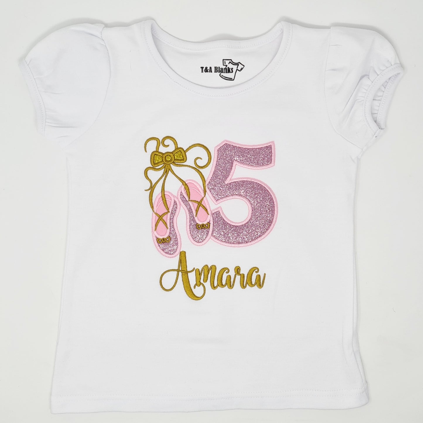 Ballerina shoes T-shirt