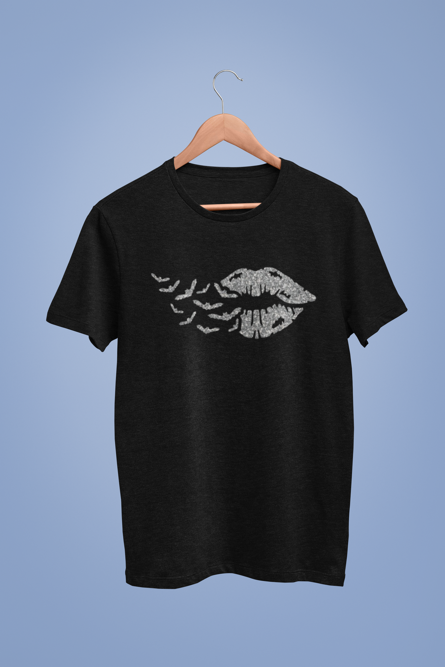 Glitter Bat Lips Tee