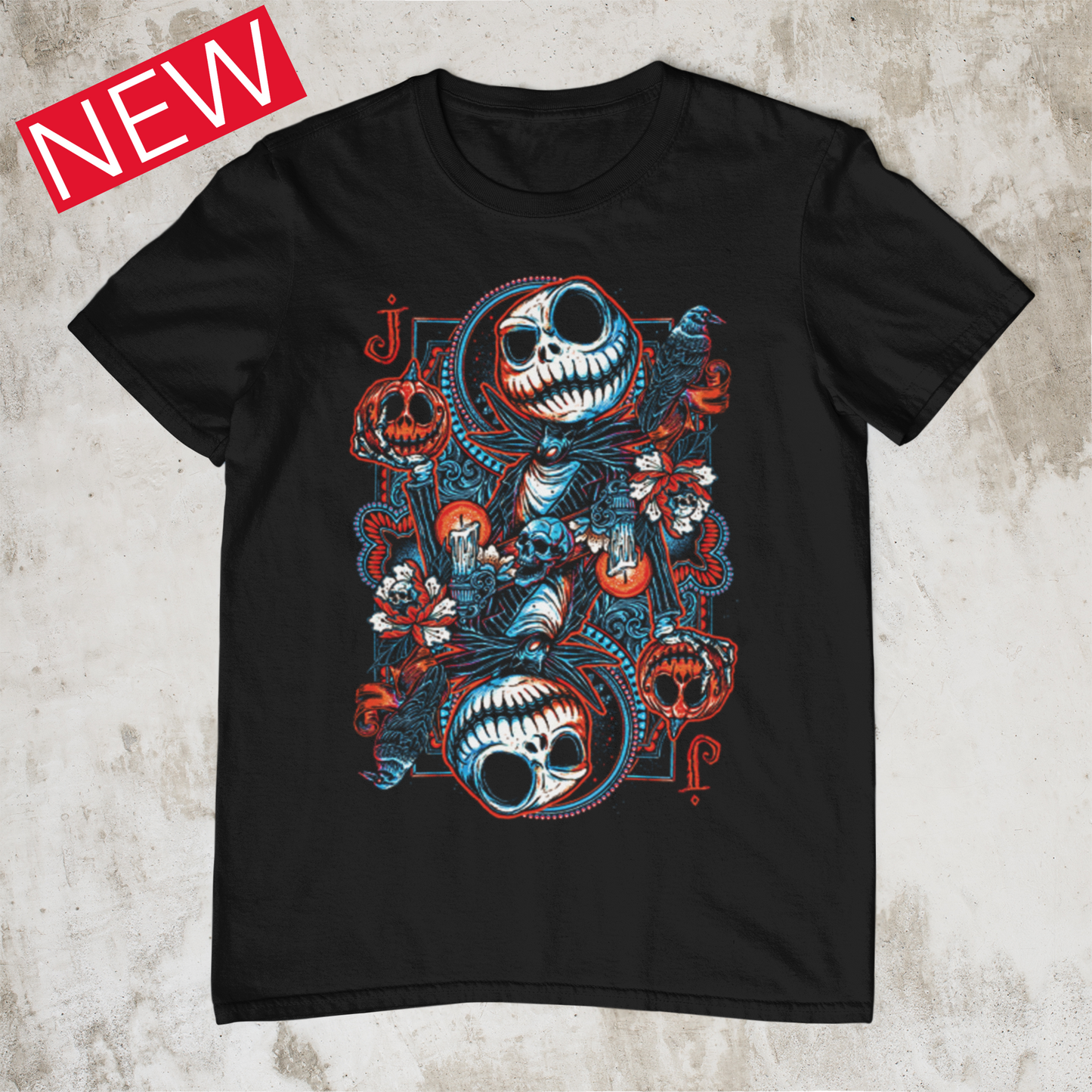 Ace of Jack Halloween Graphic Tee