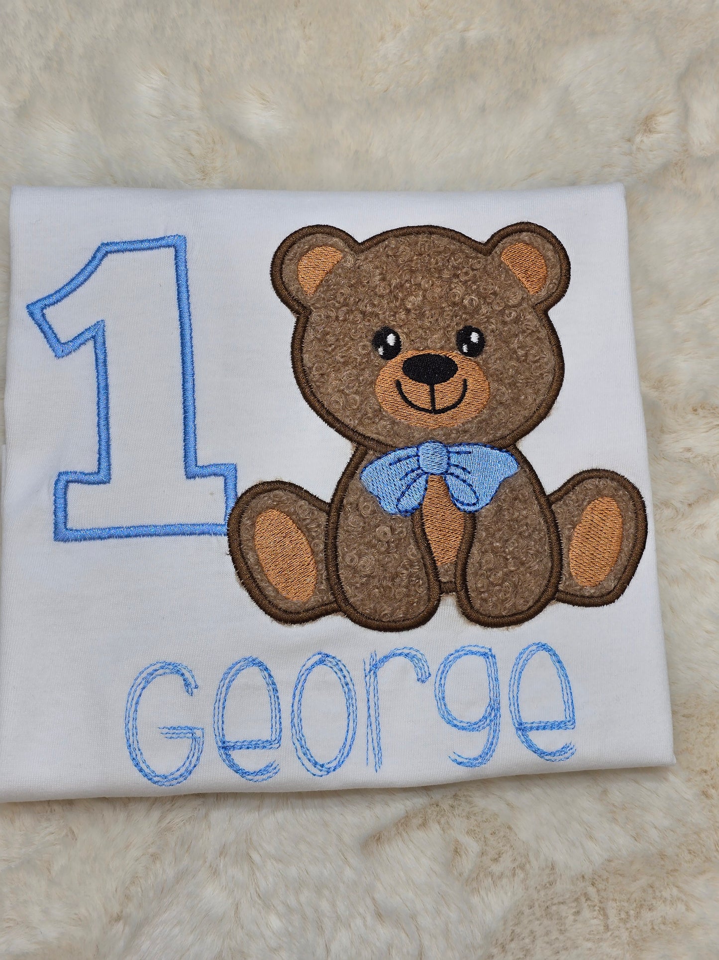 Cute Teddy Birthday T-shirt