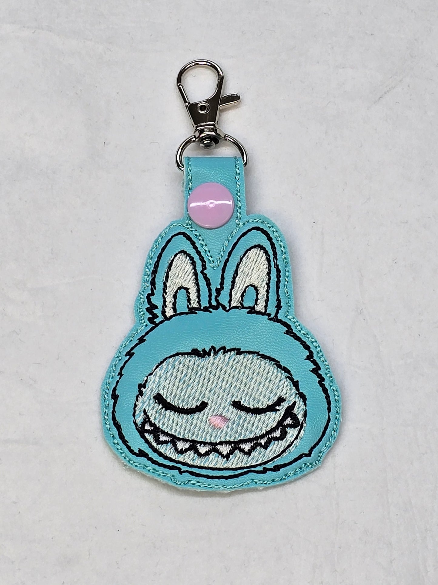 Labubu face keyrings