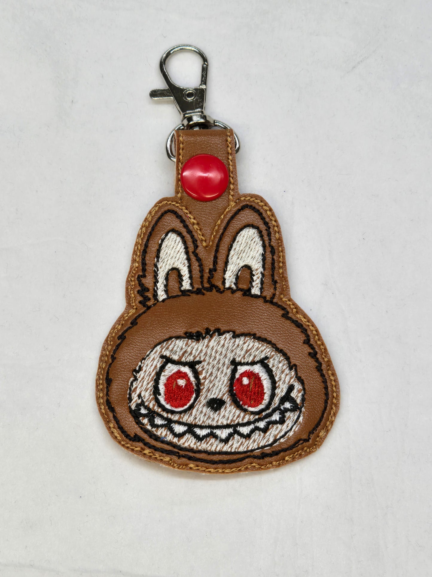 Labubu face keyrings