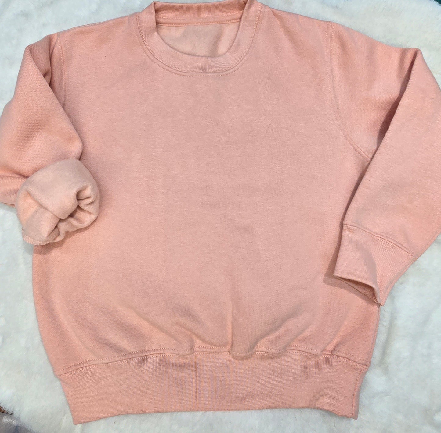 Kids embroidered custom  sweater design