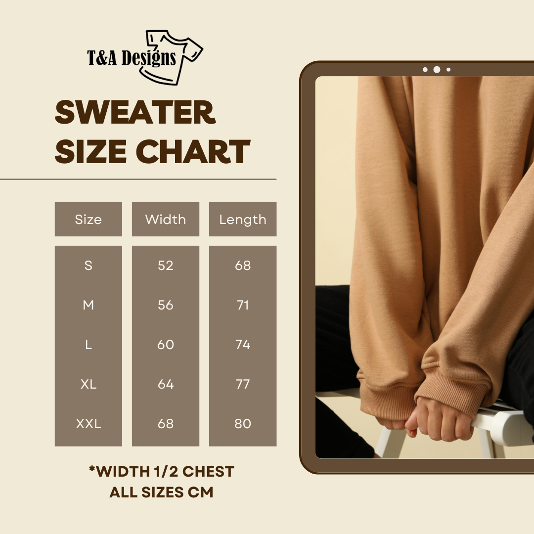 Darling this is just a chapter not the whole story sweater