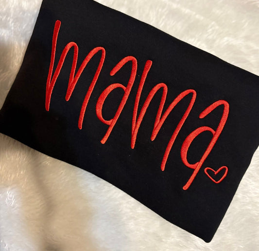 Embroidered Mama T-shirt