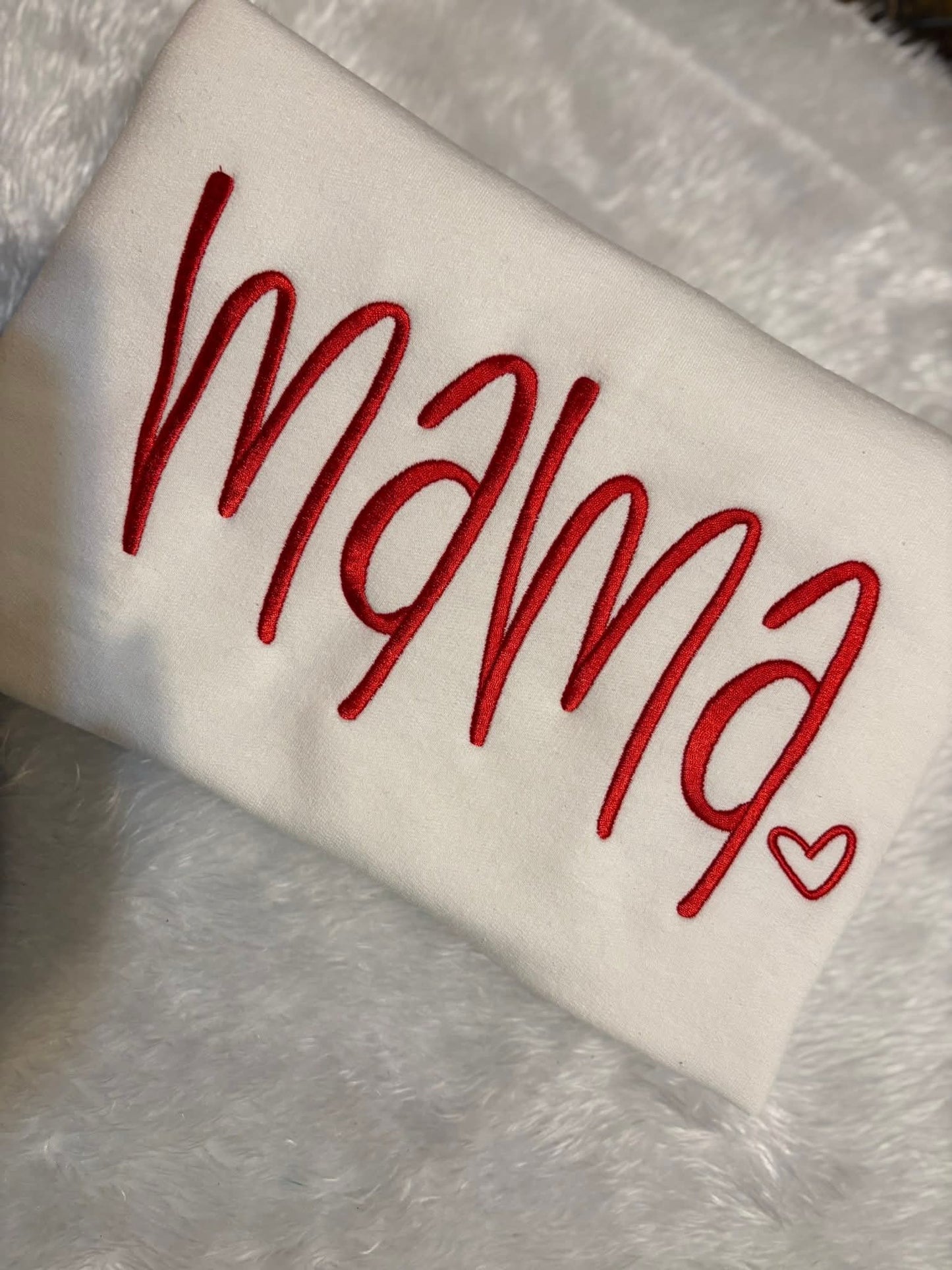 Embroidered Mama T-shirt