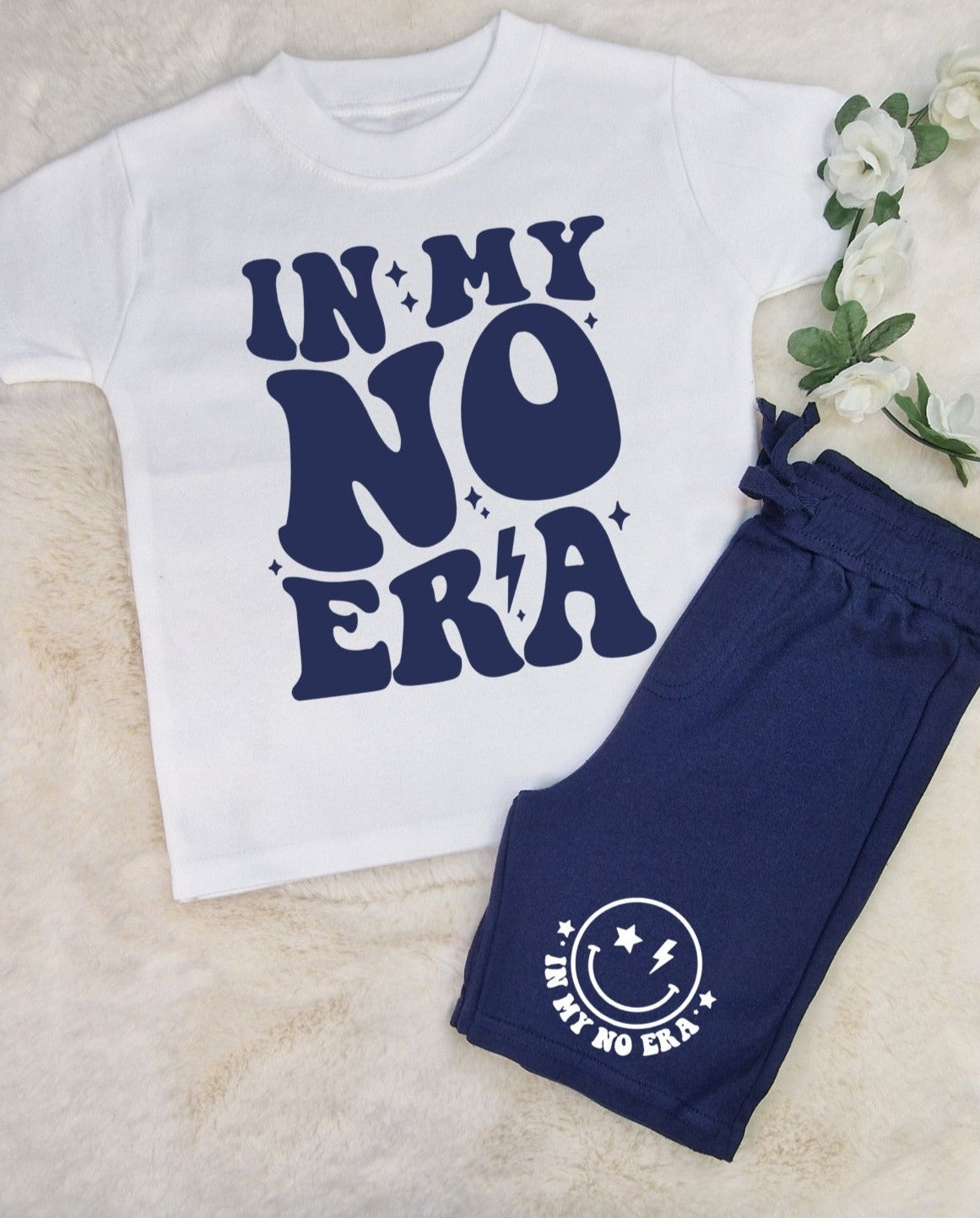 In my No era shorts & T-shirt set