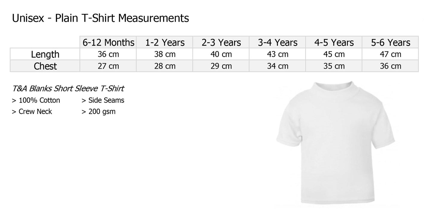 Children's Funny Snowman Xmas T-shirt
