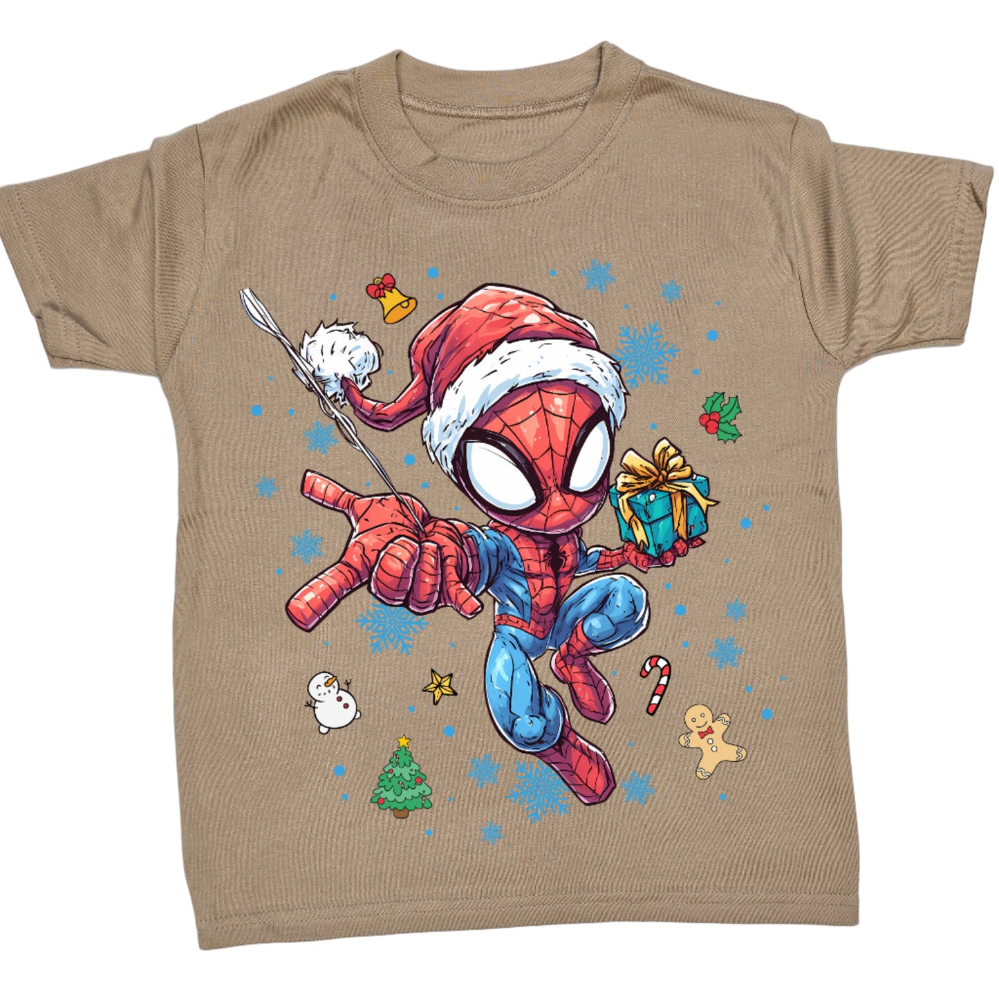 Super Spider Character Christmas Tee