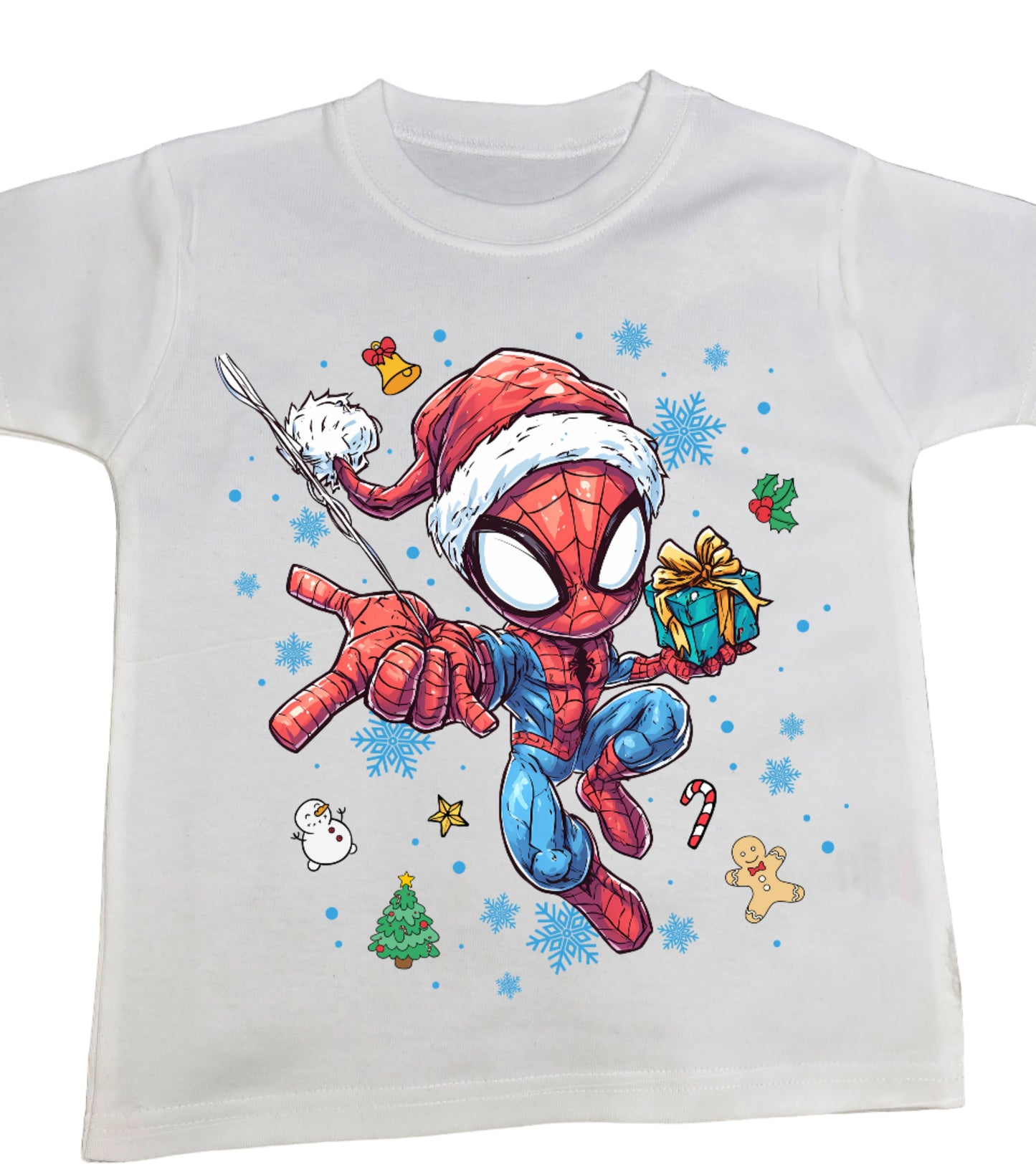 Super Spider Character Christmas Tee