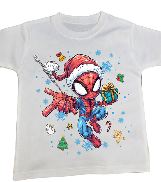 Super Spider Character Christmas Tee