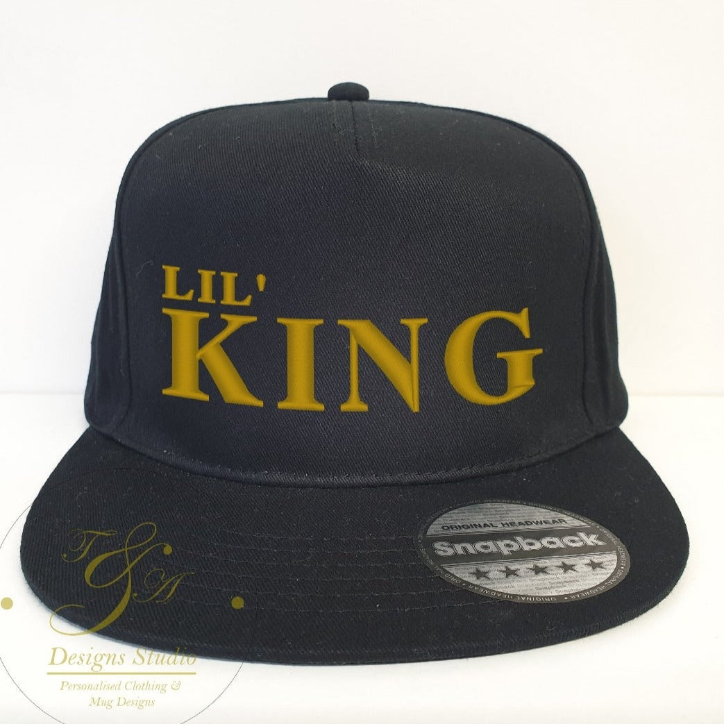 Lil' King Childrens Snapback Cap