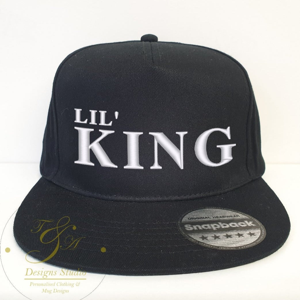 Lil' King Childrens Snapback Cap