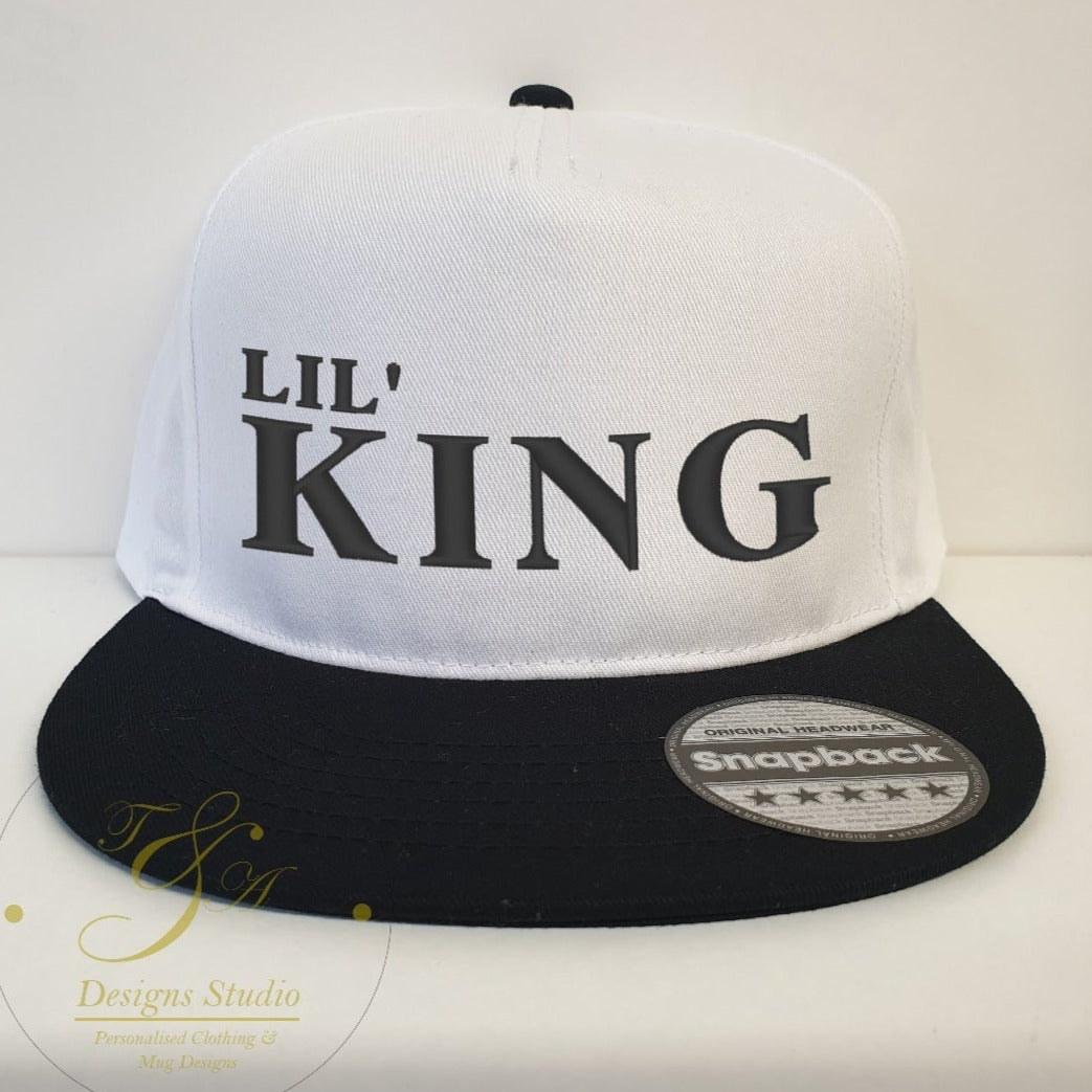 Lil' King Childrens Snapback Cap